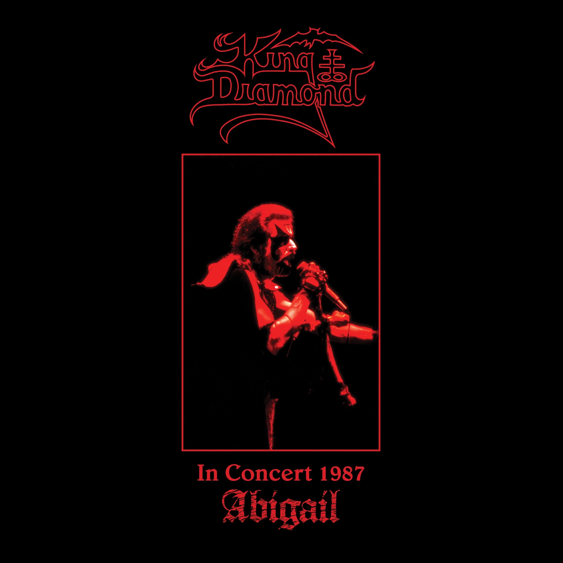 KING DIAMOND · In Concert 1987 - Abigail | BLACK LP (Heavy Metal Vinyl) · Picture 1