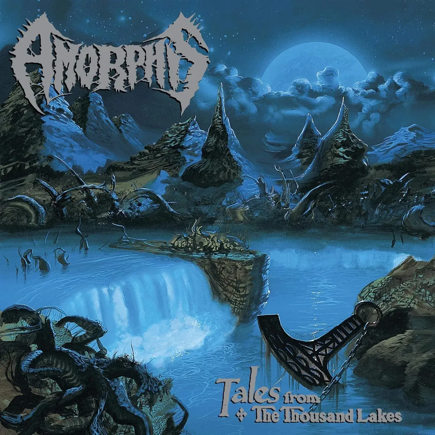 AMORPHIS · Tales From The Thousand LAKES | CLEAR/BLUE MARBLE LP (Death Metal Vinyl) · Picture 1