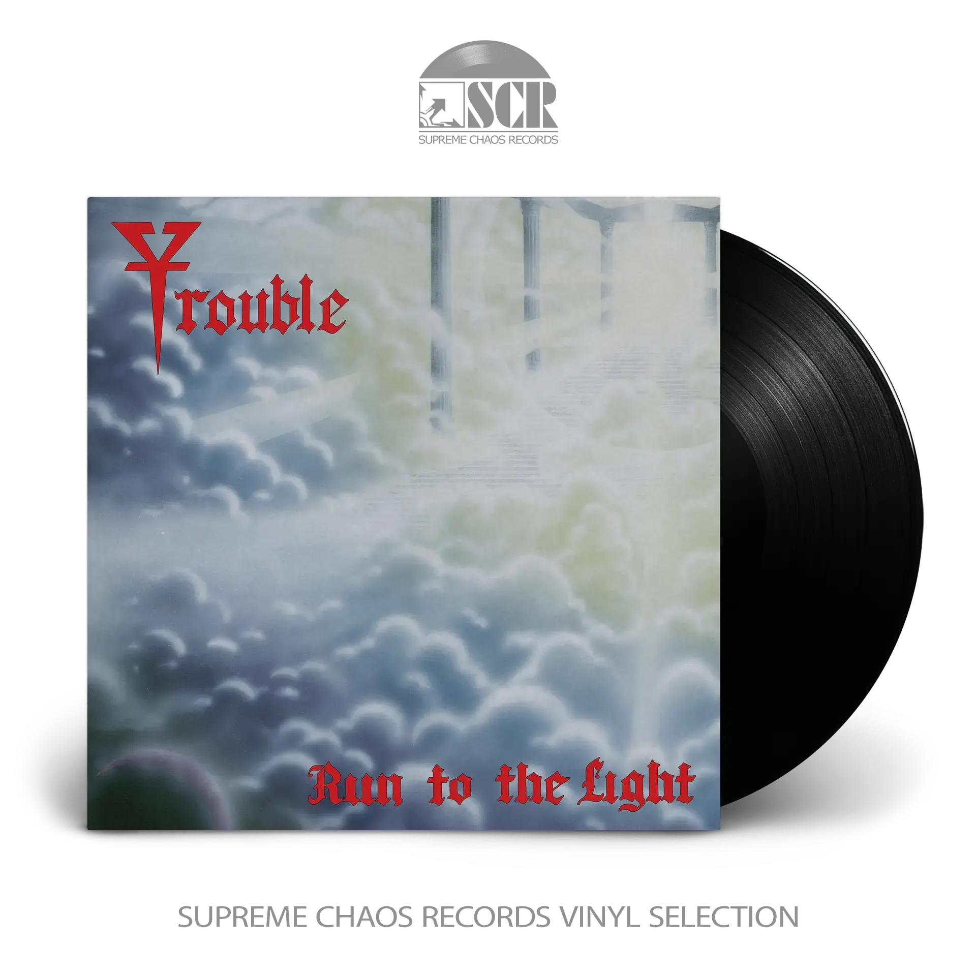 TROUBLE · Run To The Light | BLACK LP (Doom Metal Vinyl)