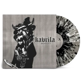 KAVRILA · Heretics I | CLEAR MARBLED WHITE/BLACK SPLATTER LP+SHIRT BUNDLE (Sludge/Doom Metal/Black Metal/Hardcore Vinyl) · Picture 2
