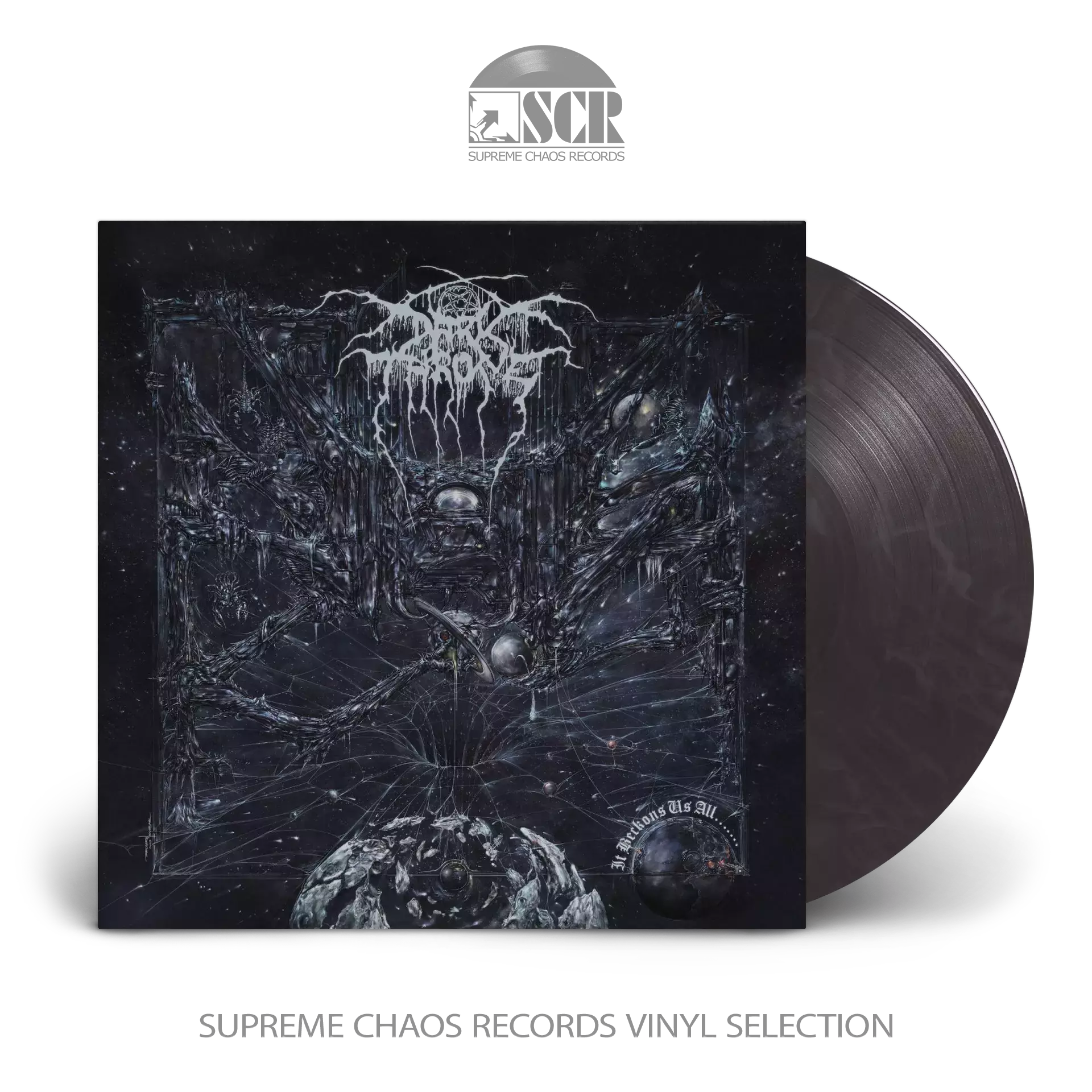 DARKTHRONE · It Beckons Us All | GREY MARBLED LP (Black Metal Vinyl)