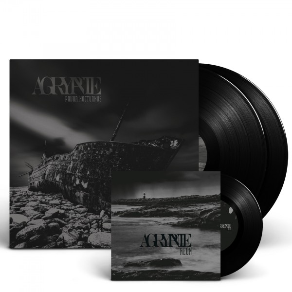 AGRYPNIE · Pavor Nocturnus | BLACK 2LP+7" BUNDLE (Black Metal Vinyl)