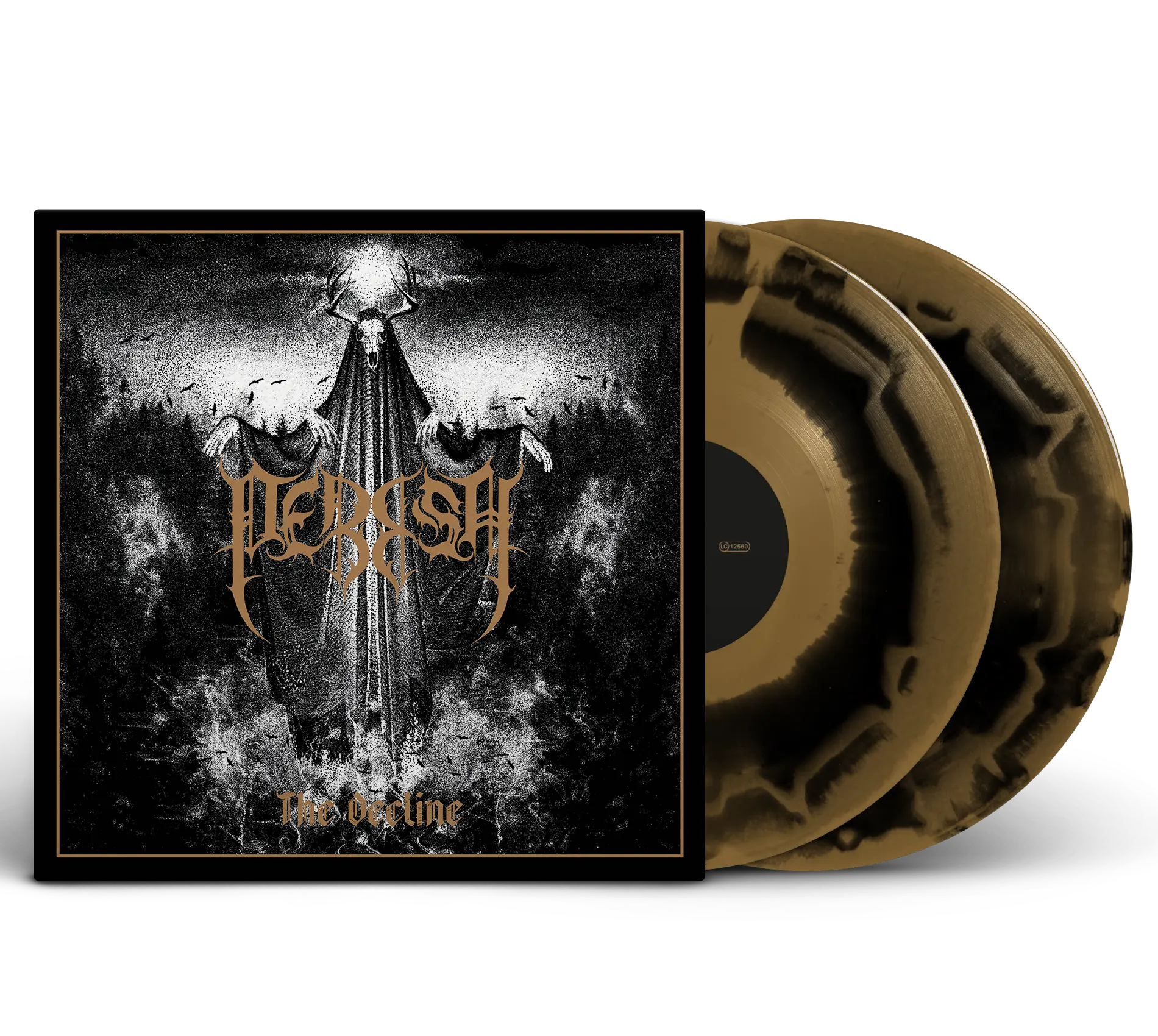 PERISH · The Decline | WOODEN BOX (Black Metal Vinyl) · Picture 2