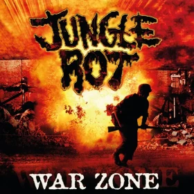 JUNGLE ROT · War Zone | RED LP (Death Metal Vinyl) · Picture 1