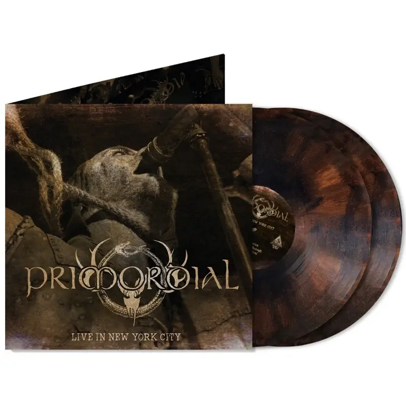 PRIMORDIAL · Live In New York City | ASHEN BRONZE 2LP (Pagan Metal/Black Metal Vinyl) · Picture 2
