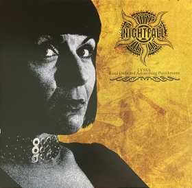 NIGHTFALL · Lyssa (Rural Gods And Astonishing Punishments) | BLACK LP (Heavy Metal Vinyl) · Picture 1