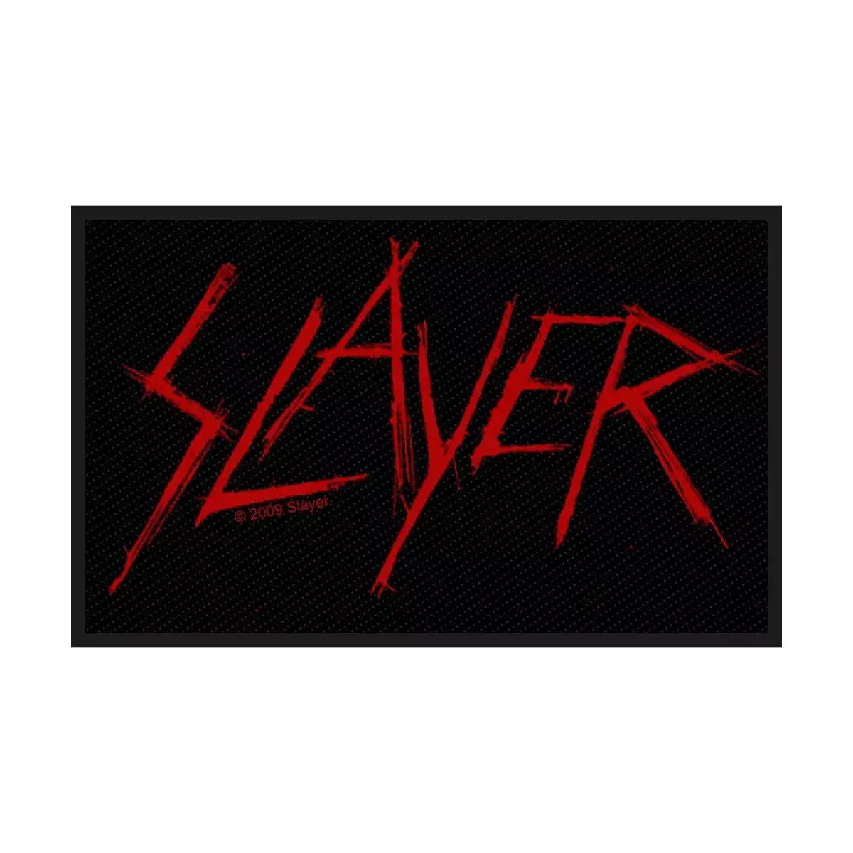 SLAYER · Scratched Logo | PATCH (Thrash Metal Others)