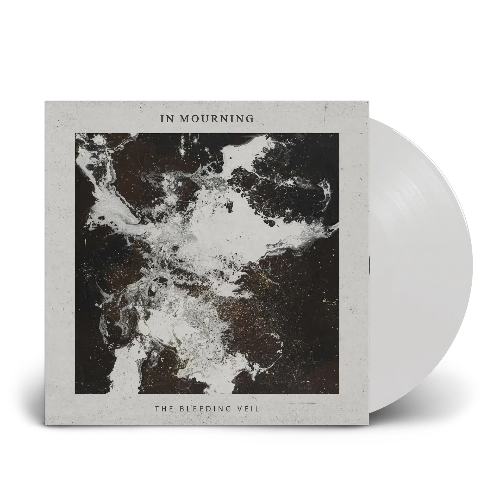 IN MOURNING - The Bleeding Veil · WHITE LP (Melodic Death Metal/Progressive Metal Vinyl)