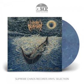 WOODS OF DESOLATION · The Falling Tide | BLUE/WHITE/BLACK LP (Black Metal Vinyl)