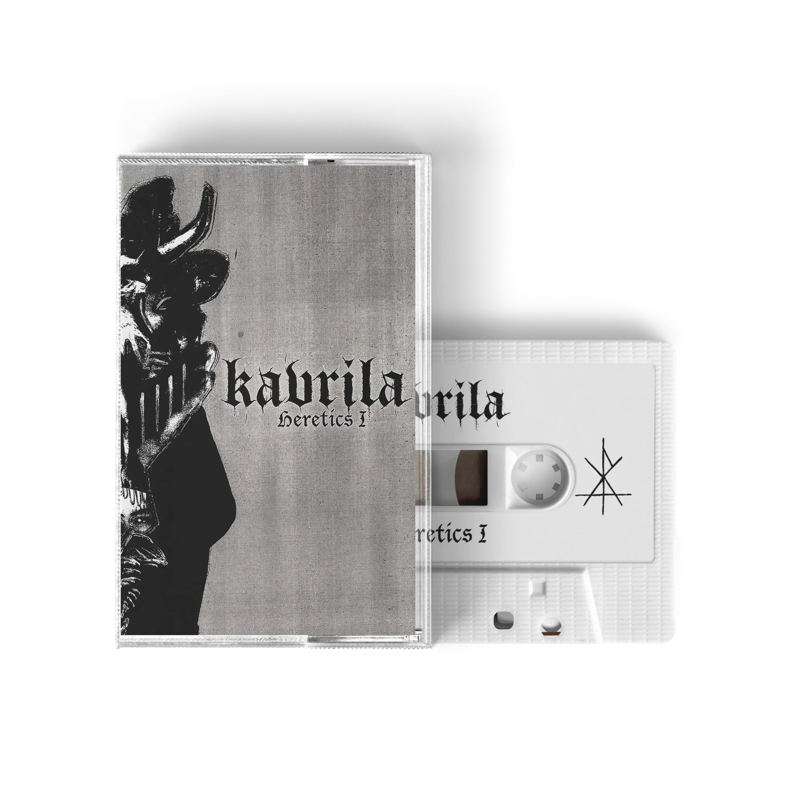 KAVRILA - Heretics I · WHITE TAPE KAVRILA - Heretics I · WHITE TAPE (Sludge/Doom Metal/Black Metal/Hardcore Tapes)