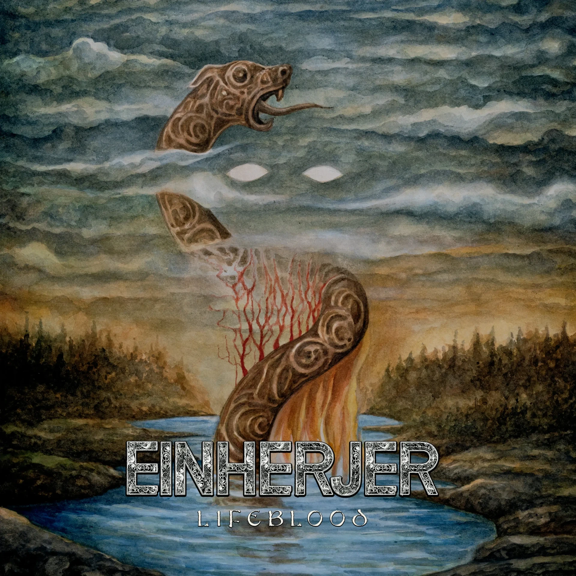 EINHERJER · Lifeblood | BLACK LP (Viking Metal/Death Metal/Black Metal Vinyl) · Picture 1