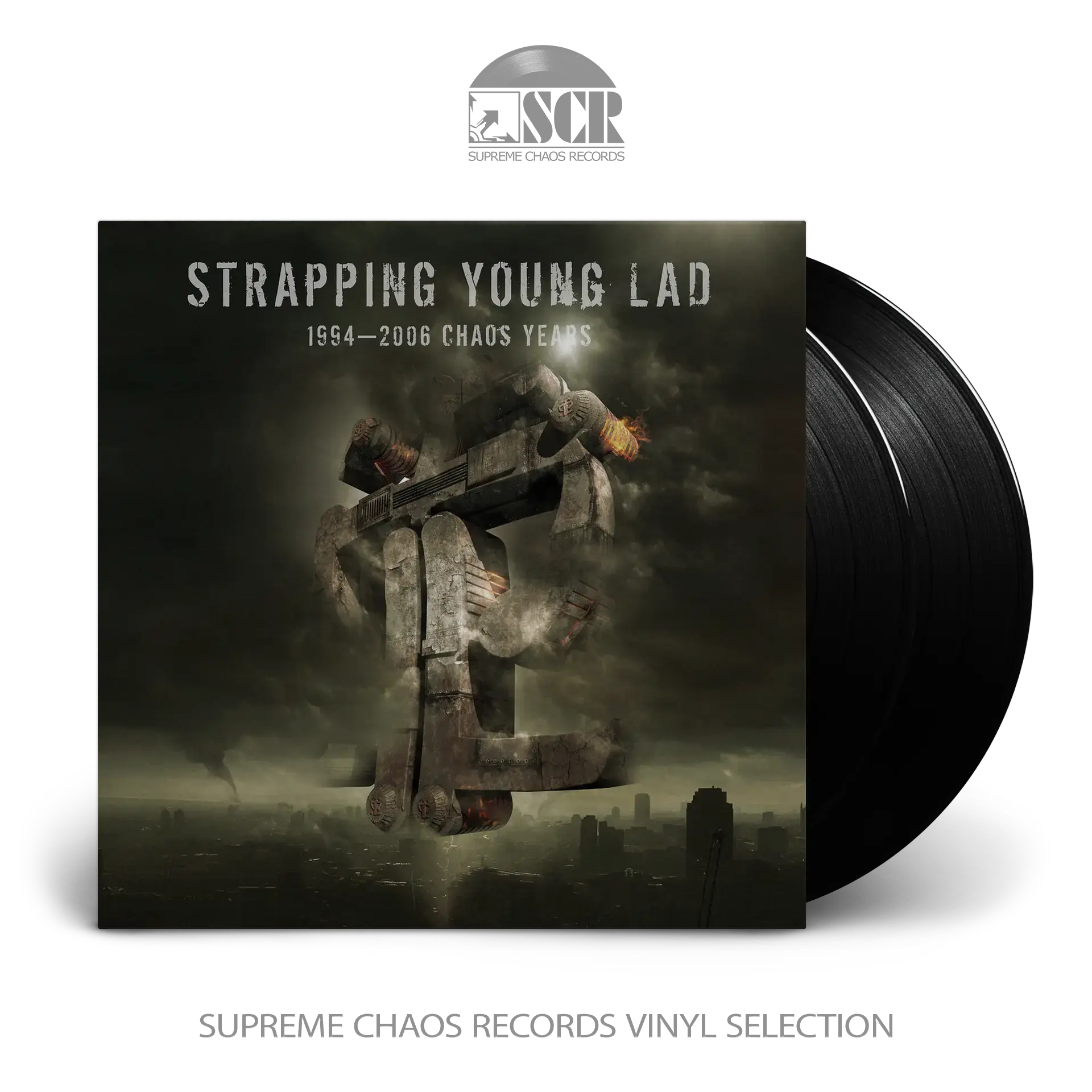 STRAPPING YOUNG LAD · 1994 - 2006 The Chaos Years | BLACK 2LP (Death Metal Vinyl)