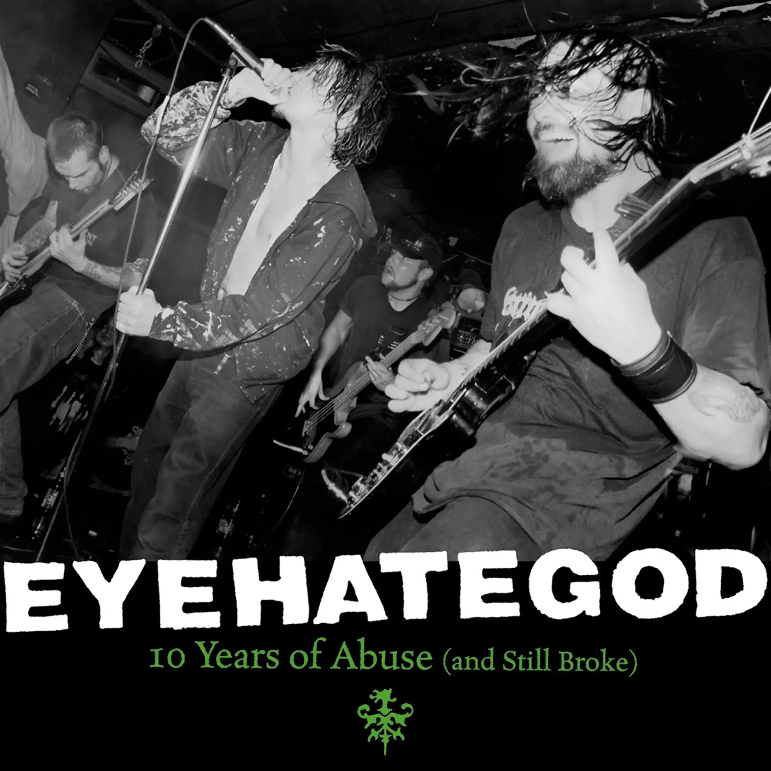 EYEHATEGOD · 10 Years Of Abuse (And Still Broke) | BLACK 2LP (Sludge/Doom Metal Vinyl) · Picture 1