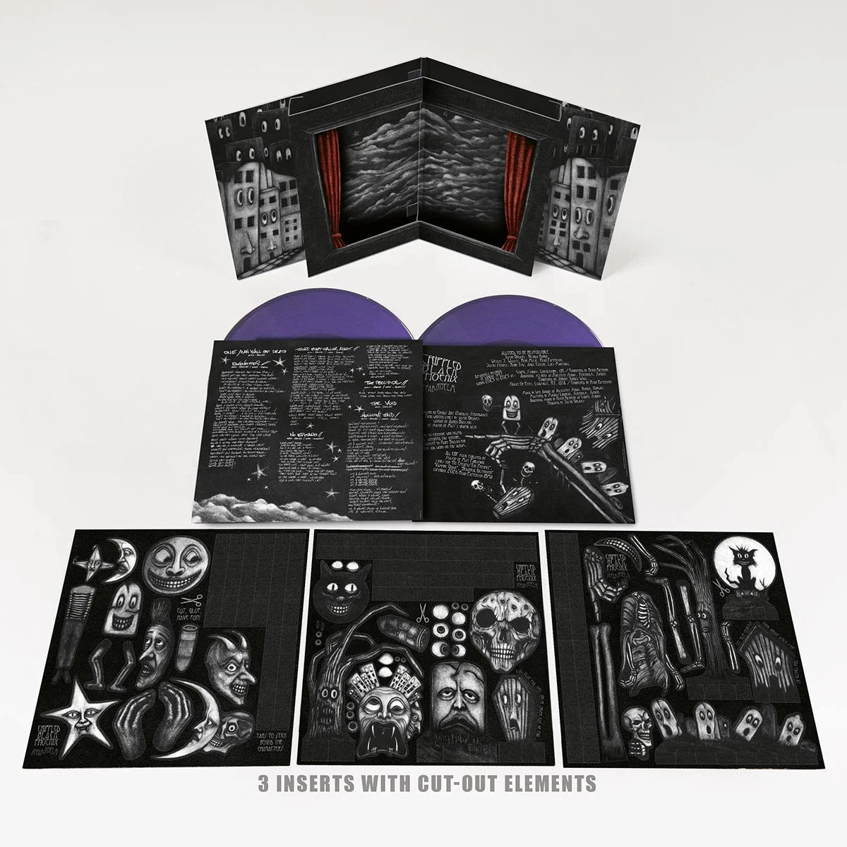 CRIPPLED BLACK PHOENIX · Sceaduhelm | VIOLET 2LP (Post Rock/Progressive Rock Vinyl) · Picture 2