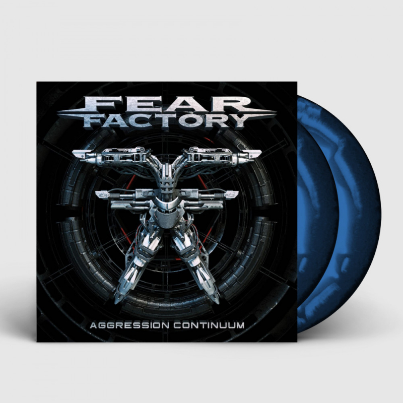 FEAR FACTORY · Aggression Continuum (B-Stock) | SPLATTER 2LP (Industrial Metal Vinyl)