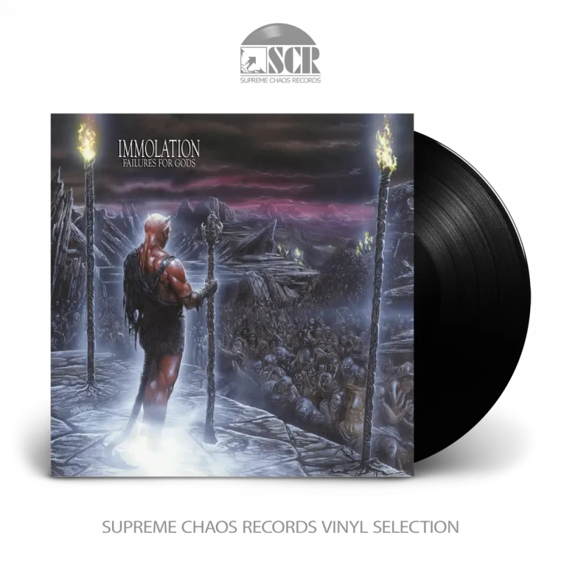 Immolation · Failures For Gods (Re-Release) | Black LP