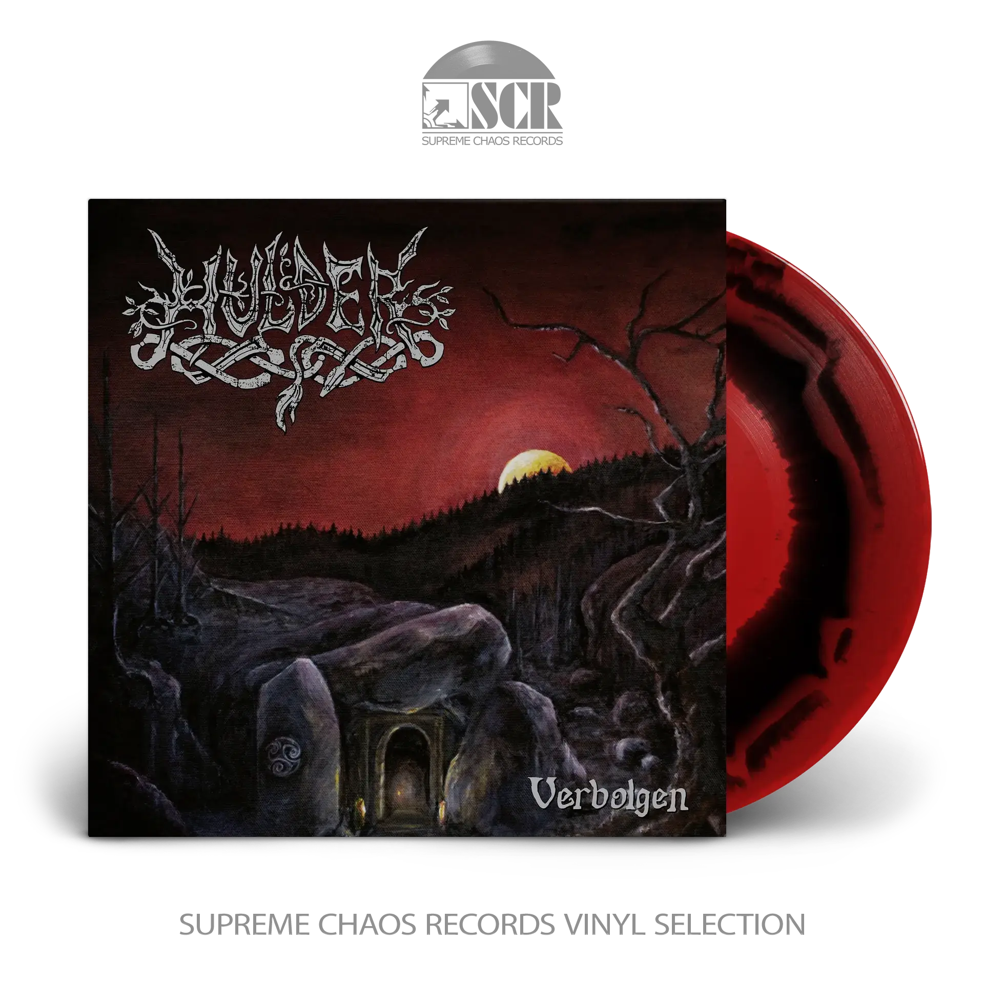 HULDER · Verbolgen | BLACK RED LP (Black Metal Vinyl)