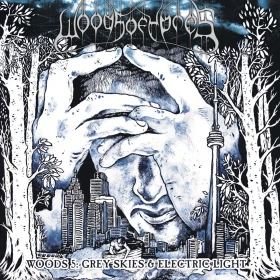WOODS OF YPRES · Woods 5: Grey Skies & Electric Light | BLACK LP (Doom Metal Vinyl) · Picture 1