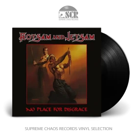FLOTSAM AND JETSAM · No Place For Disgrace | BLACK LP (Thrash Metal Vinyl)
