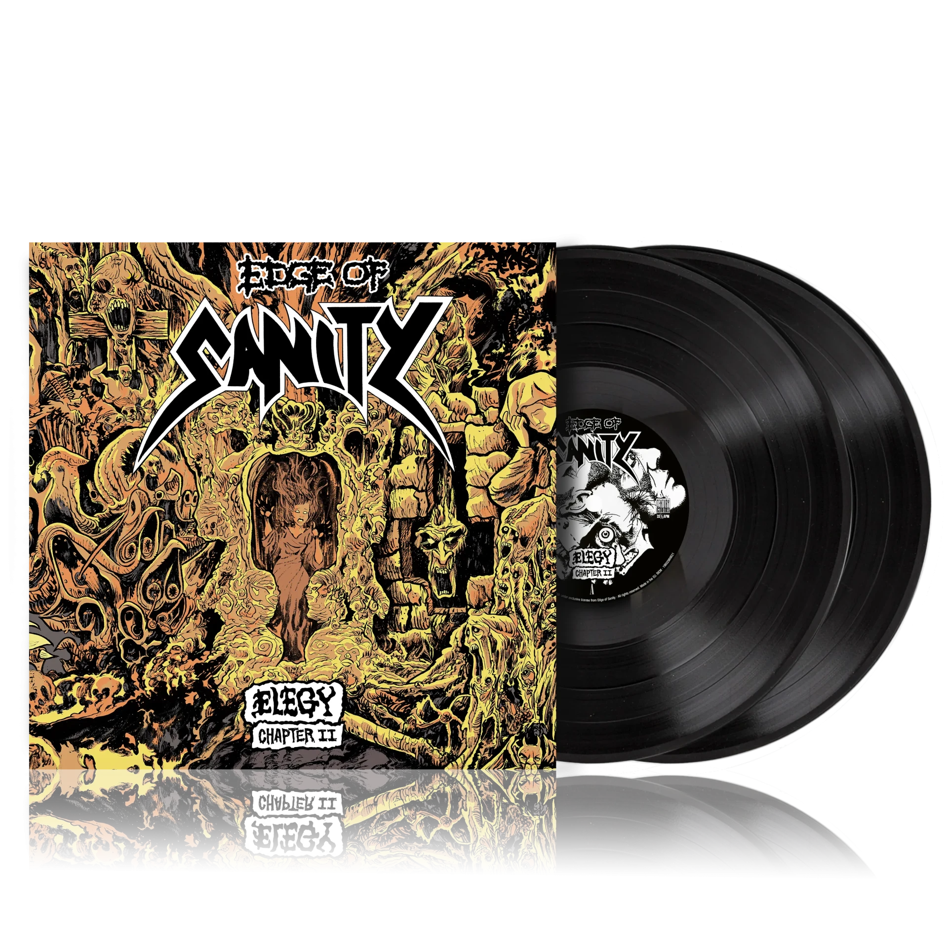 EDGE OF SANITY · Elegy - Chapter II (Demos Comp.) | BLACK 2LP (Melodic Death Metal Vinyl) · Picture 3