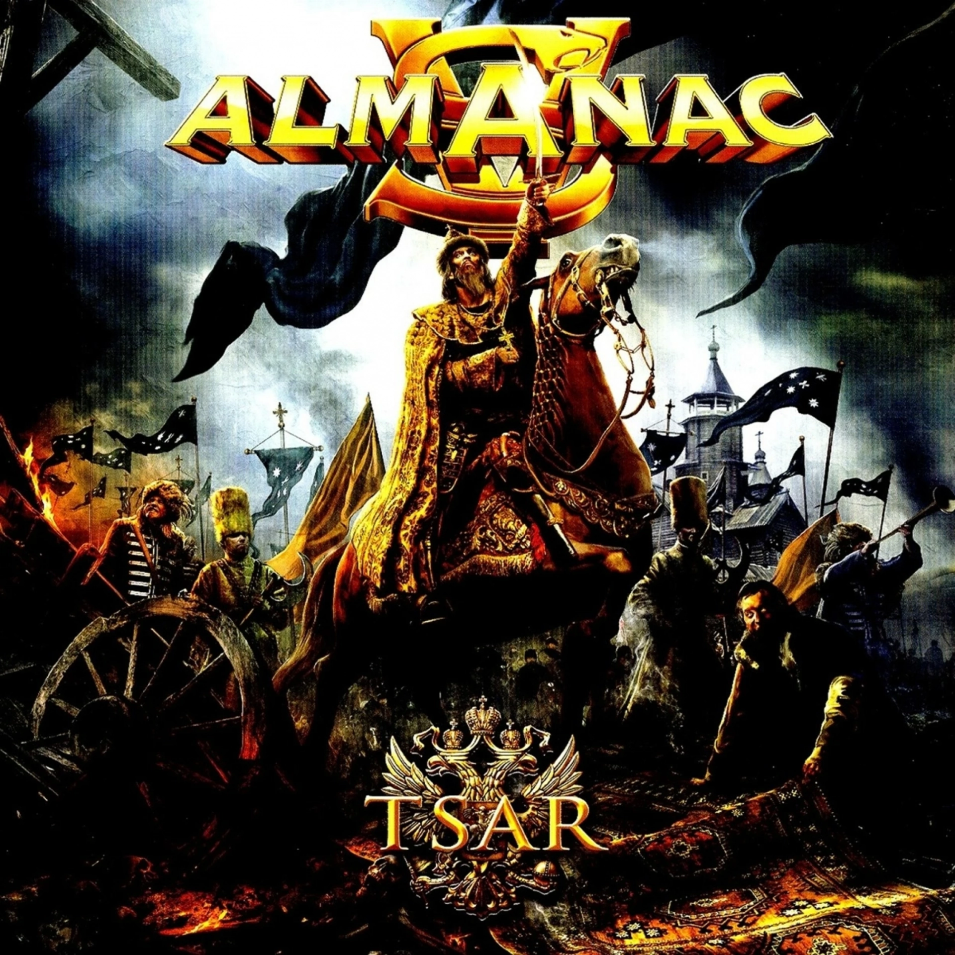 ALMANAC · Tsar | BLACK DLP (Heavy Metal Vinyl) · Picture 1
