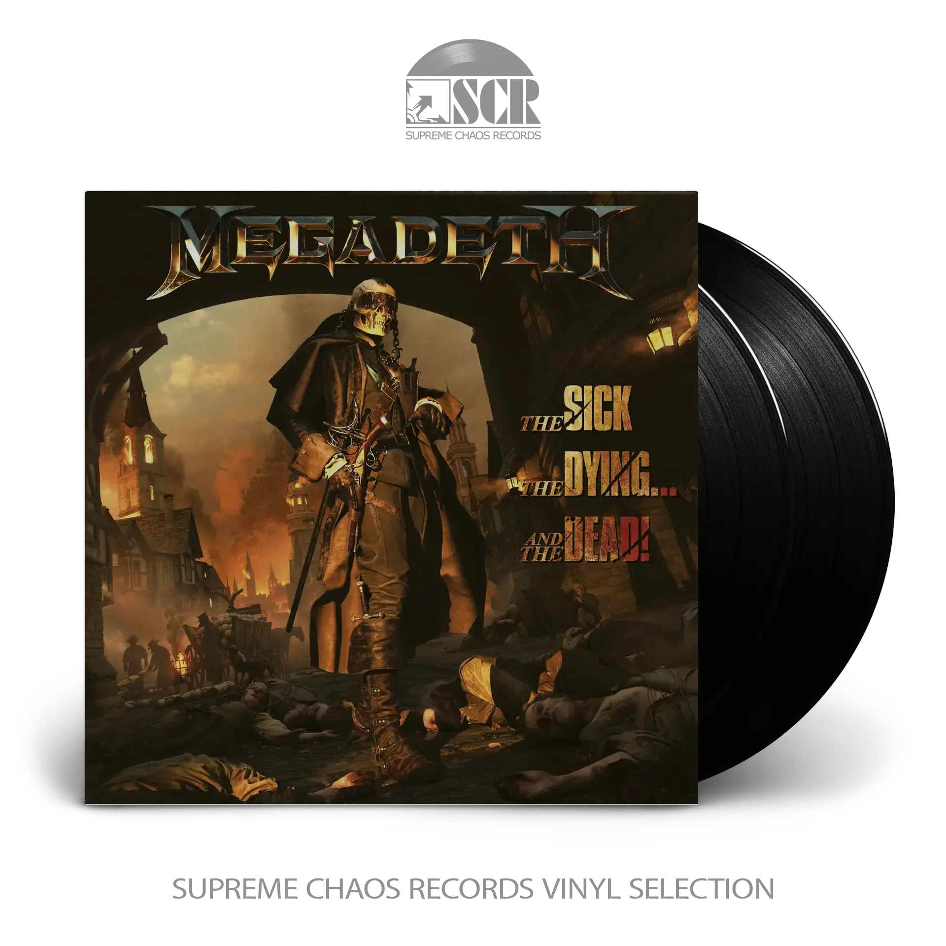 MEGADETH · The Sick, The Dying... And The Dead! | BLACK 2LP (Thrash Metal Vinyl)