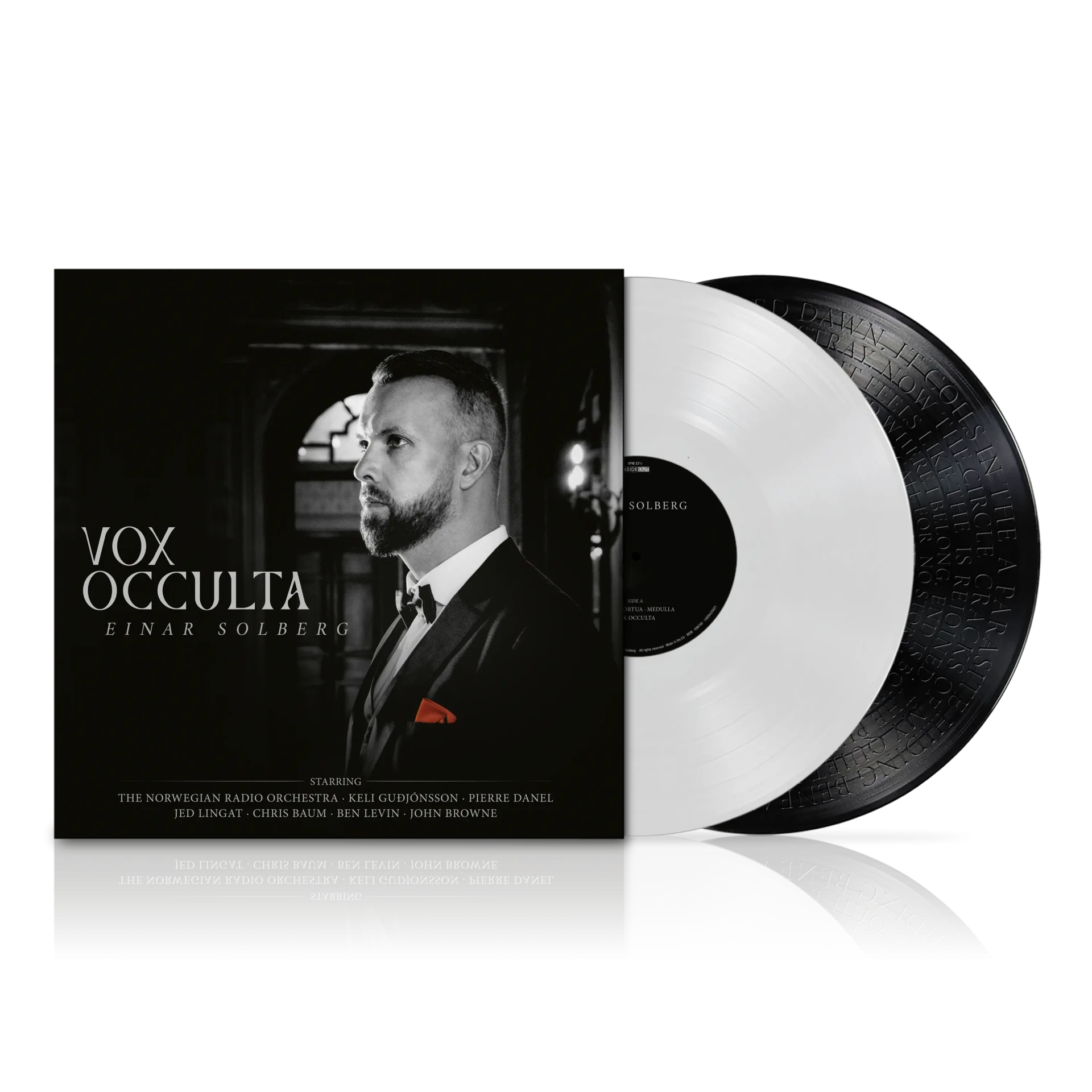 EINAR SOLBERG · Vox Occulta | WHITE/BLACK 2LP (Progressive Rock Vinyl) · Picture 3