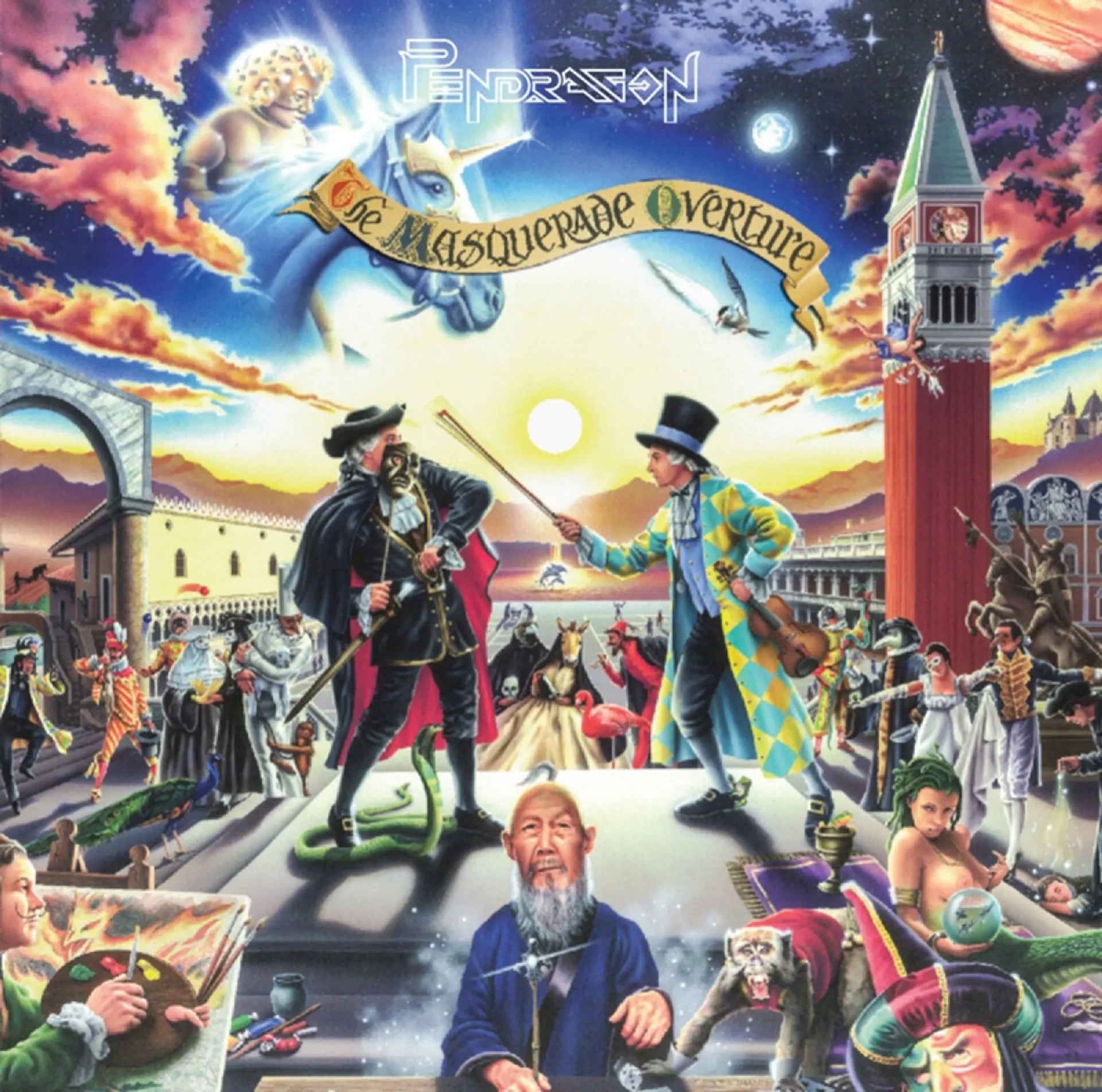 PENDRAGON · The Masquerade Overture | BLACK 2LP (Progressive Rock Vinyl) · Picture 1