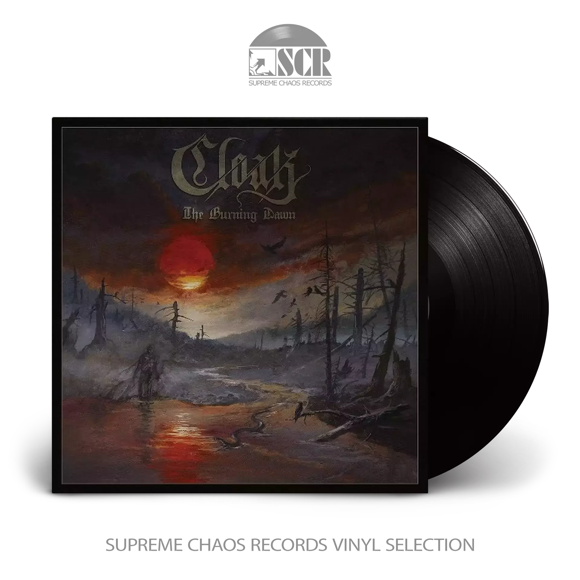 CLOAK - The Burning Dawn · BLACK LP
