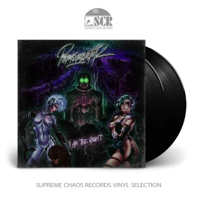 PERTURBATOR · I Am The Night | BLACK 2LP (Darkwave Vinyl)