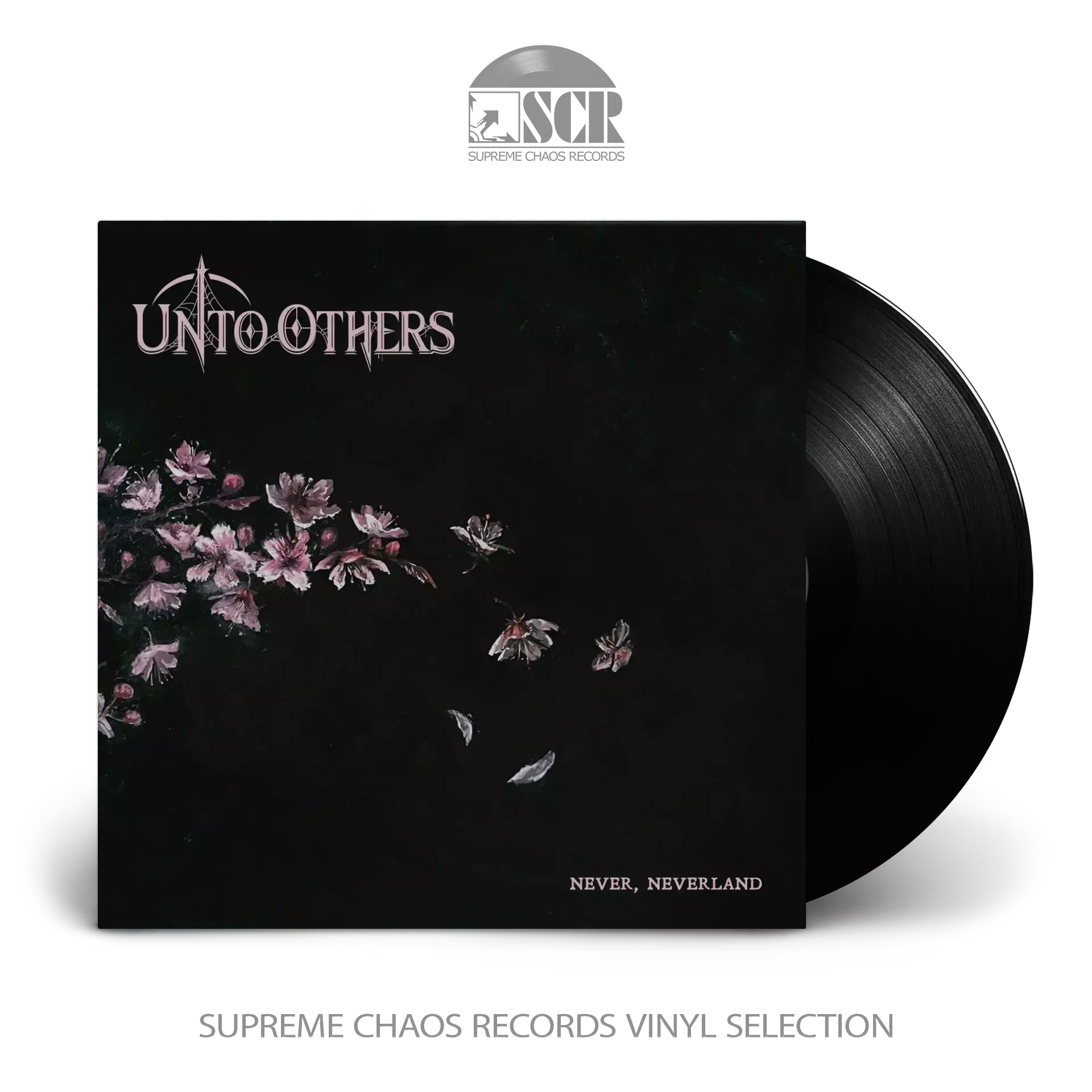 UNTO OTHERS · Never, Neverland | BLACK LP (Gothic Rock Vinyl)