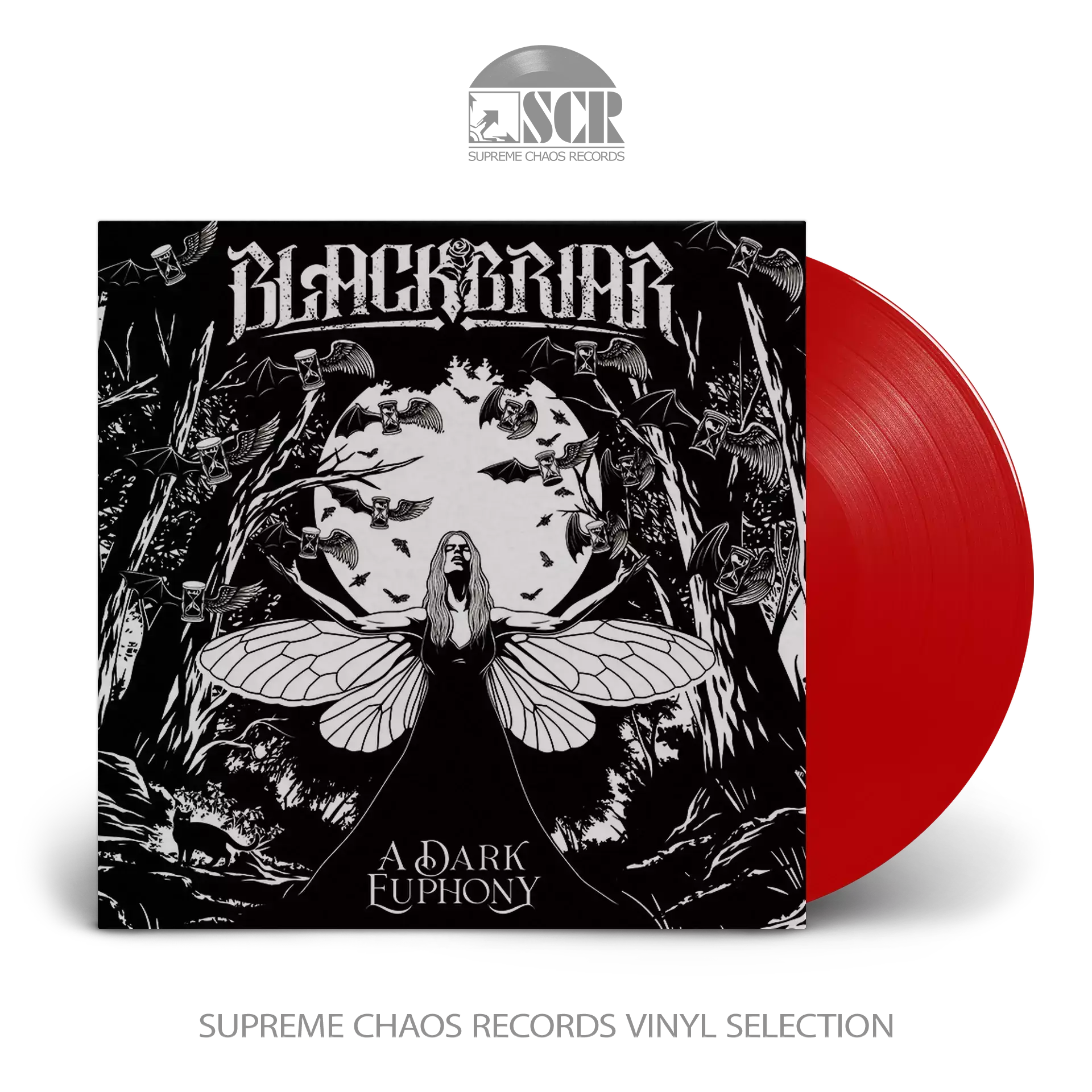 BLACKBRIAR · A Dark Euphony | TRANSPARENT RED VINYL (Symphonic Metal Vinyl)