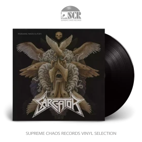 SARCATOR · Swarming Angels & Flies | BLACK LP (Black Metal/Thrash Metal Vinyl)
