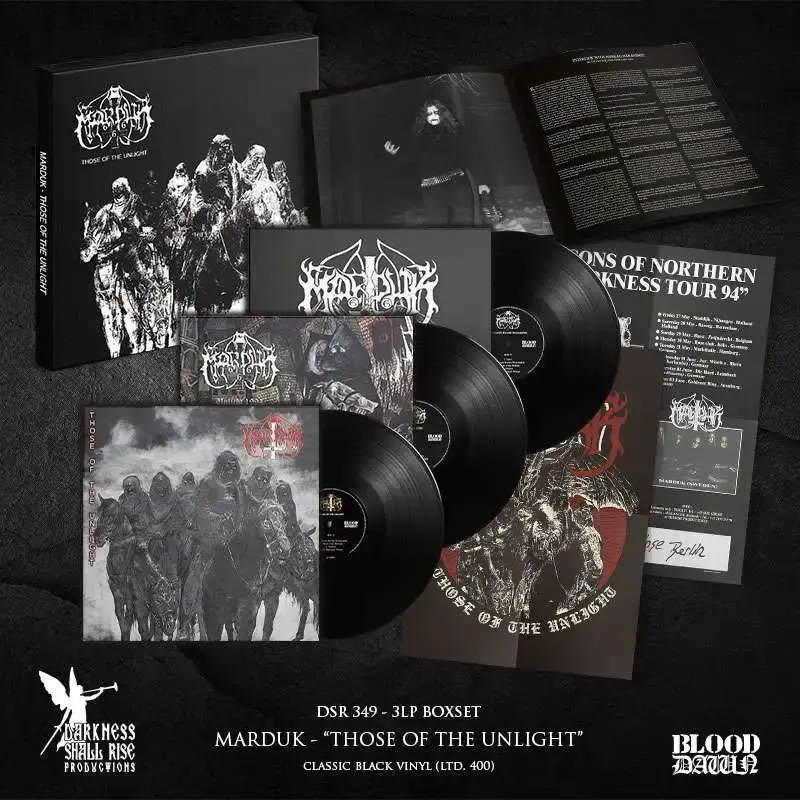 MARDUK · Those Of The Unlight | BLACK 3LP (Black Metal Vinyl)