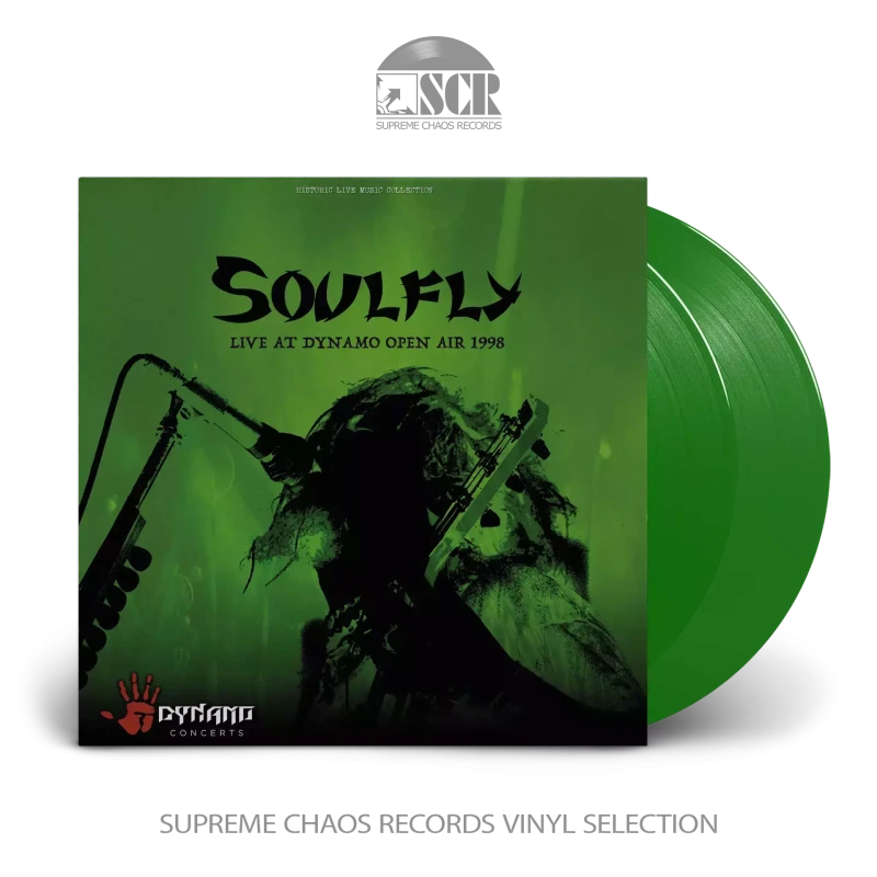 Soulfly · Live At Dynamo Open Air 1998 | Green 2LP