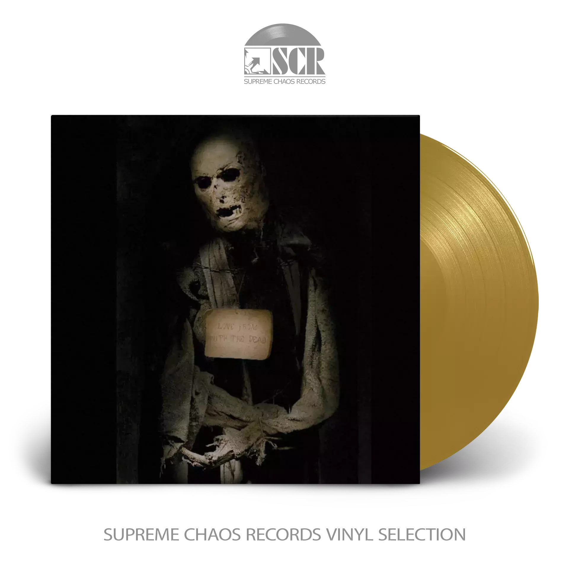 WITH THE DEAD - Love From With The Dead · GOLD LP (Doom Metal Vinyl)