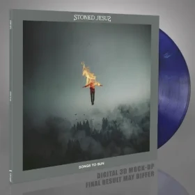 STONED JESUS · Songs To Sun | BLUE/BLACK/WHITE LP (Stoner Metal/Doom Metal/Sludge Vinyl) · Picture 3