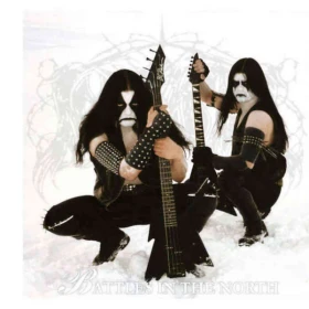 IMMORTAL - Battles in the North [WHITE/CLEAR GALAXY LP] (Black Metal Vinyl) · Picture 1