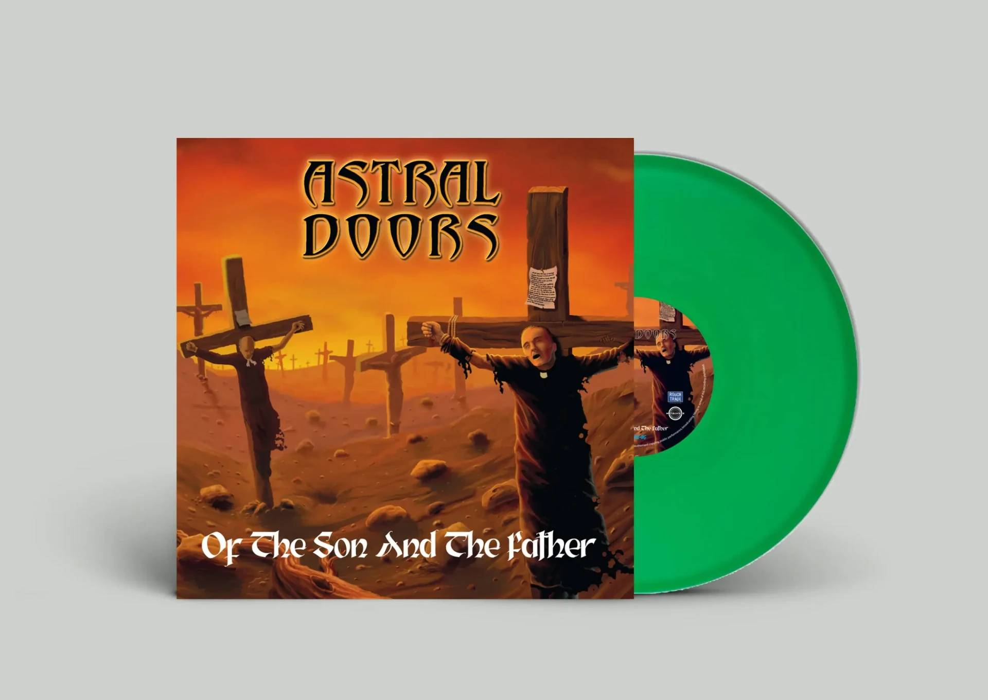 ASTRAL DOORS · Of The Son And The Father | TRANSPARENT GREEN LP (Heavy Metal Vinyl)