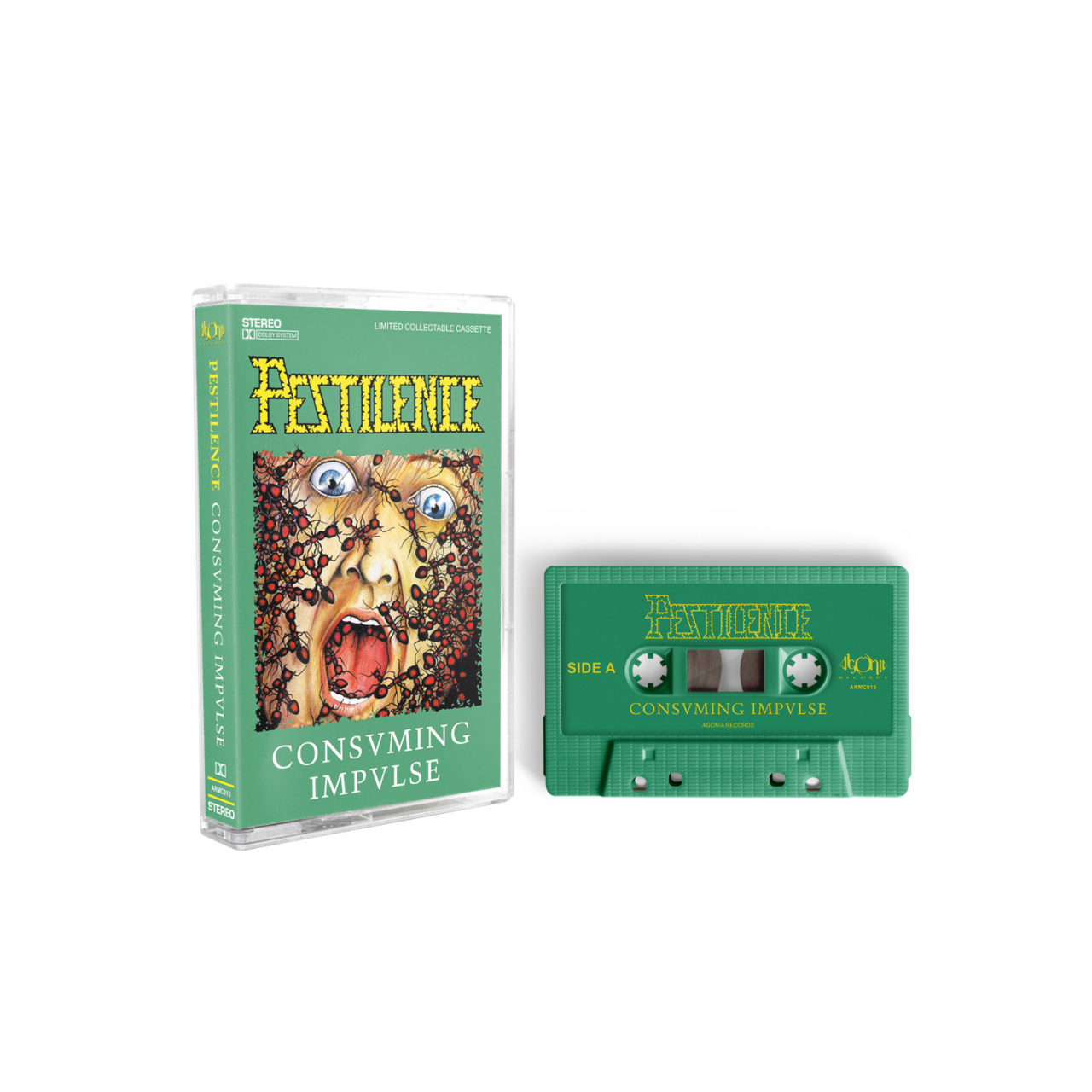 PESTILENCE - Consuming Impulse (Re-Release 2023] · GREEN TAPE