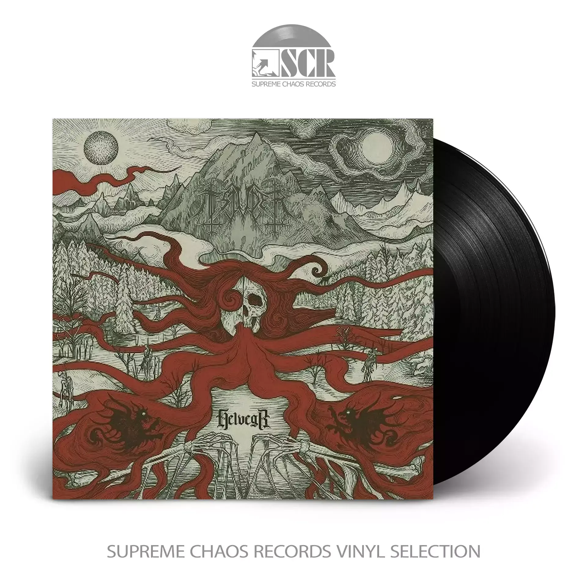 TSJUDER - Helvegr · BLACK LP (Black Metal Vinyl)