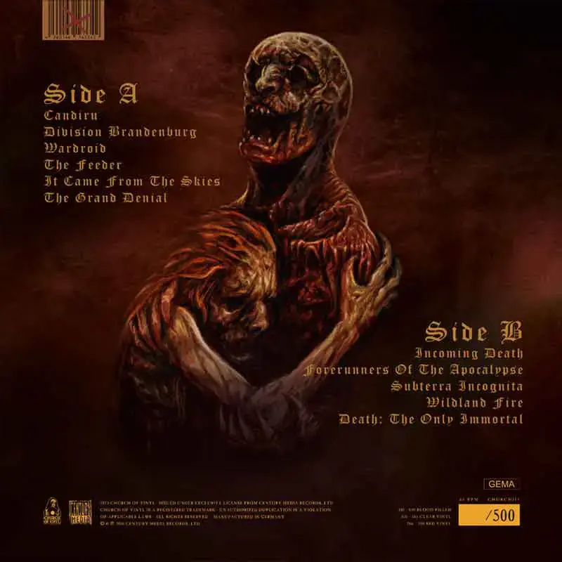 ASPHYX · Incoming Death (Pop-Up) | ORANGE LP (Death Metal Vinyl) · Picture 5