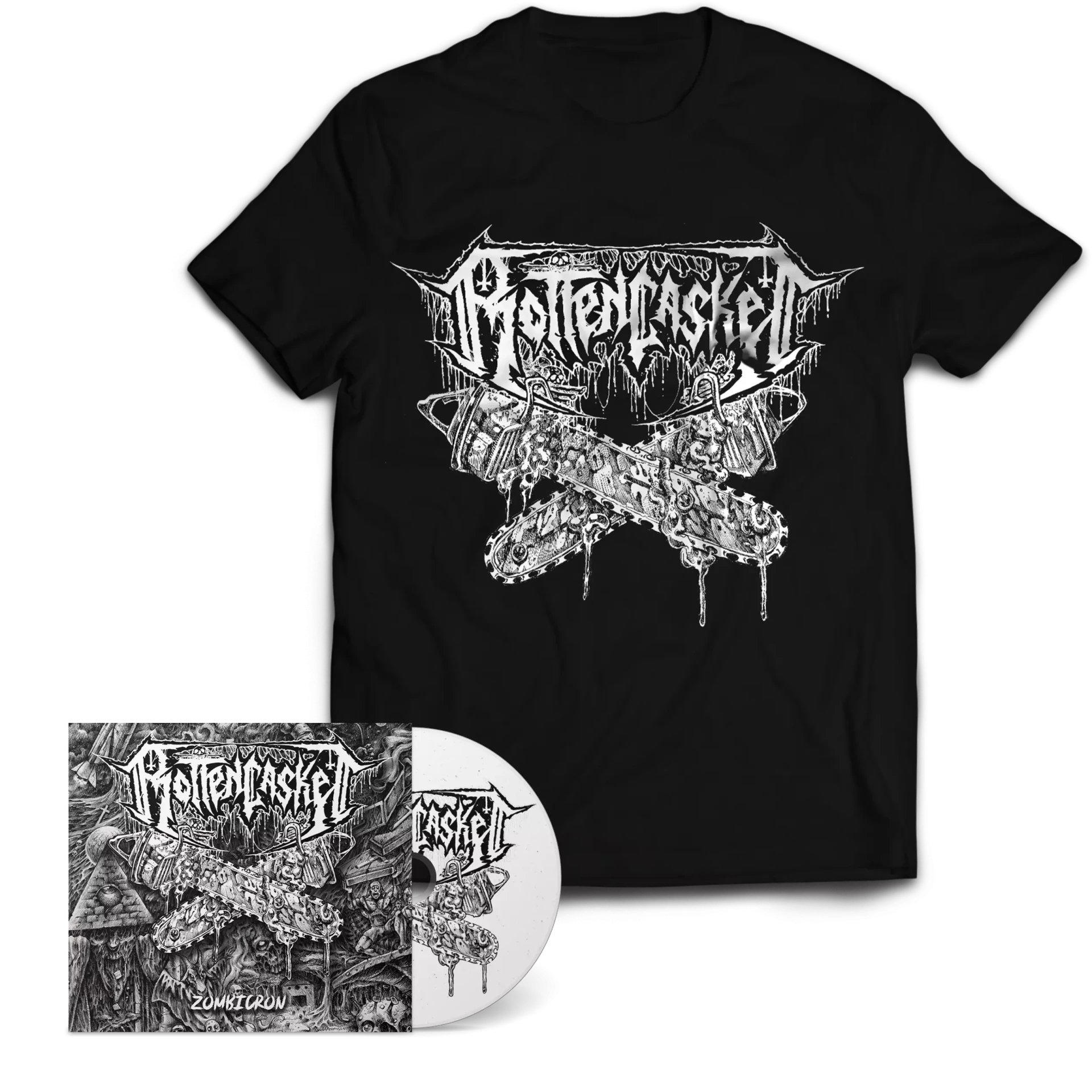 ROTTEN CASKET · Zombicron | DIGIPAK BUNDLE (Death Metal CDs)