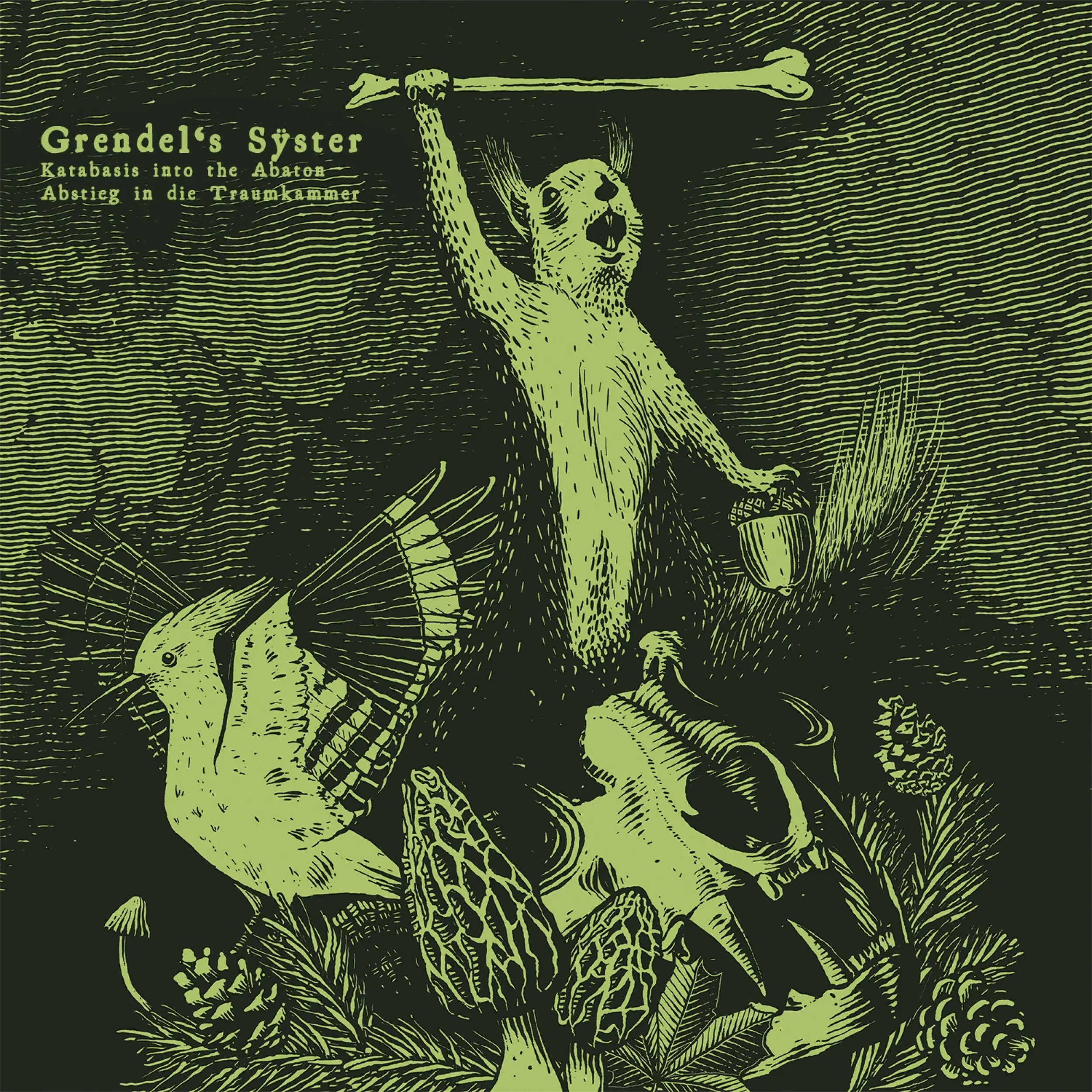 GRENDEL'S SŸSTER · Katabasis Into The Abaton | BLACK LP (Heavy Metal Vinyl) · Picture 1