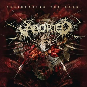 ABORTED · Engineering the Dead | CLEAR/BLACK/ORANGE/RED SPLATTER LP (Death Metal Vinyl) · Picture 1
