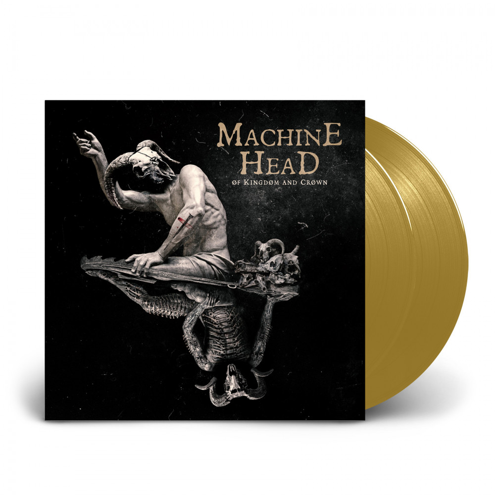 MACHINE HEAD · Of Kingdom And Crown | GOLD DLP (Thrash Metal Vinyl)