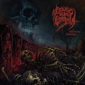 HOUSE BY THE CEMETARY · The Mortuary Hauntings | BLACK LP (Death Metal Vinyl) · Picture 1
