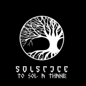 SOLSTICE · To Sol A Thane | WHITE/BLACK SPLATTER MLP (Doom Metal Vinyl) · Picture 1