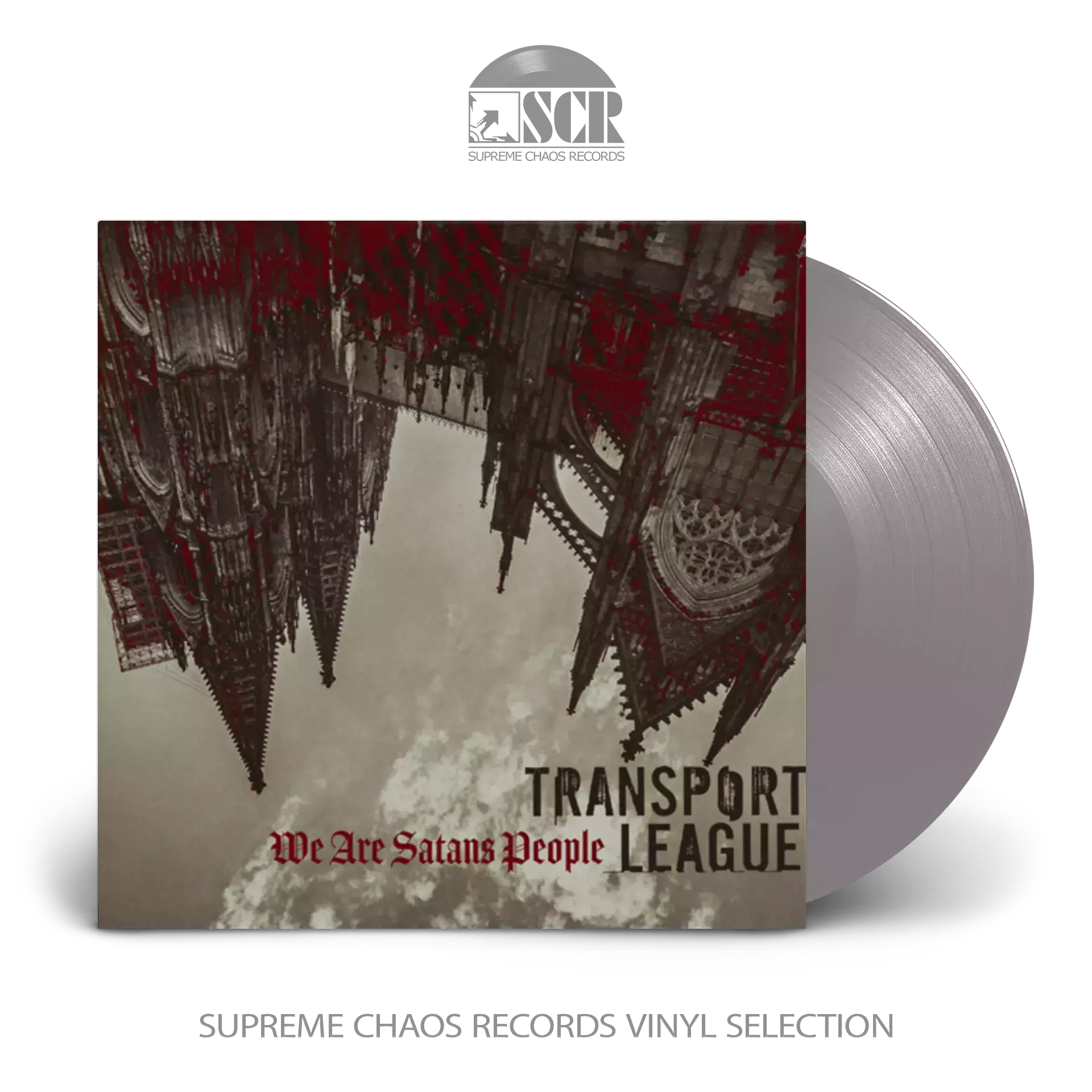 TRANSPORT LEAGUE · We Are Satans People | SILVER LP (Stoner Rock/Doom Metal Vinyl)