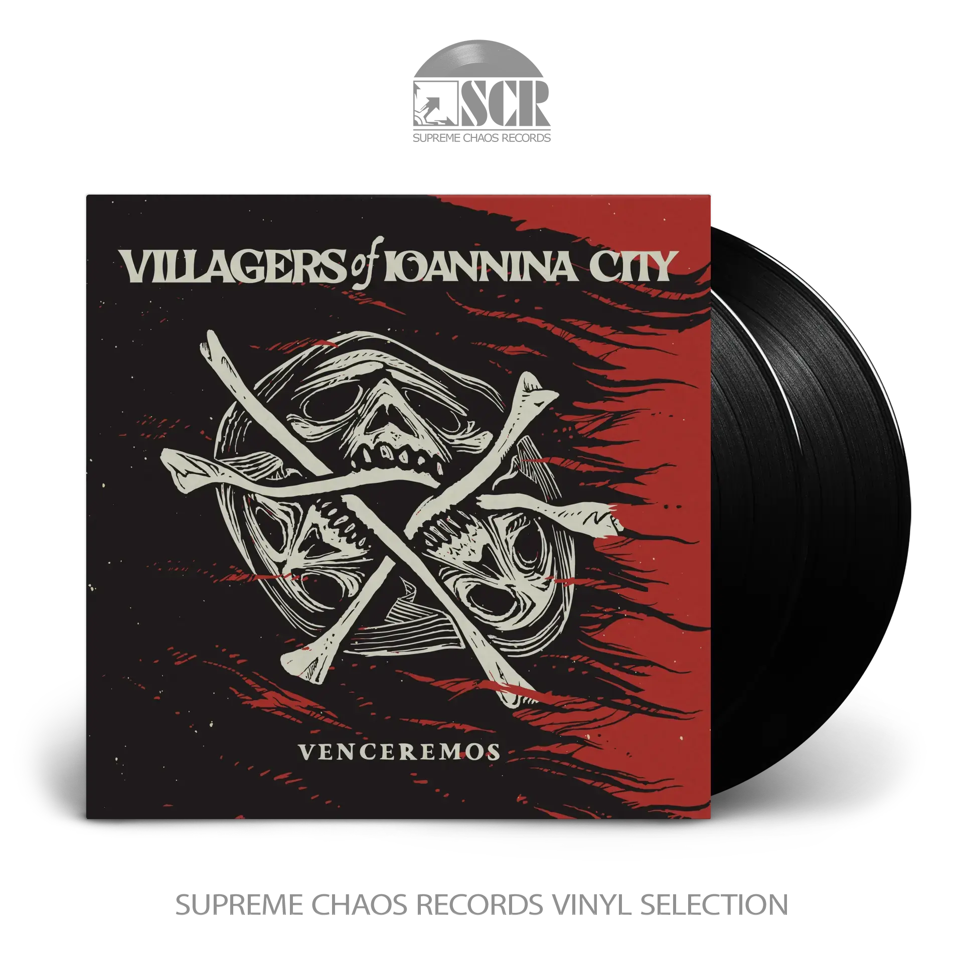 VILLAGERS OF IOANNINA CITY · Venceremos | BLACK 2LP (Psychedelic Rock Vinyl)